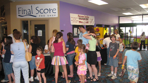 Kids Club Bowling Party
