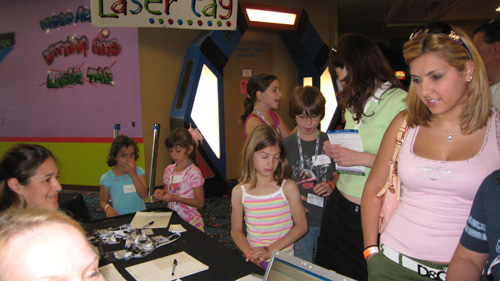Kids Club Bowling Party