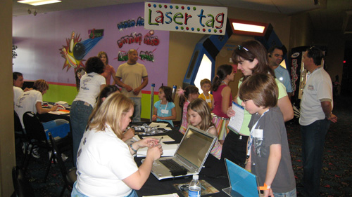 Kids Club Bowling Party