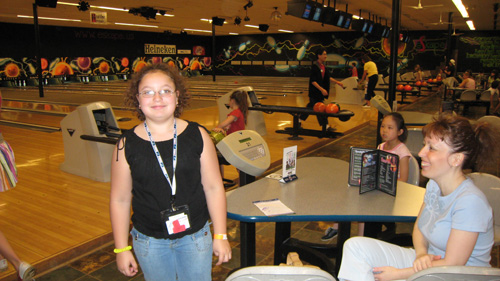 Kids Club Bowling Party