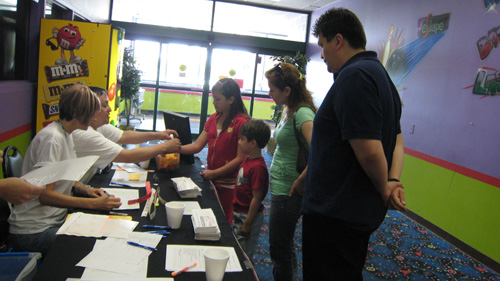 Kids Club Bowling Party
