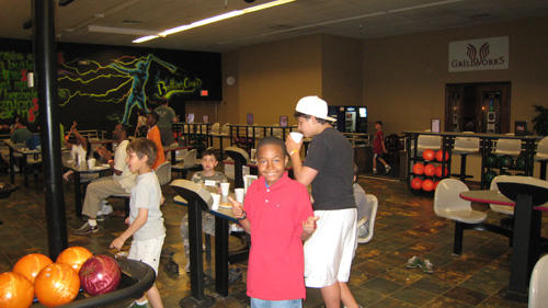 Kids Club Bowling Party
